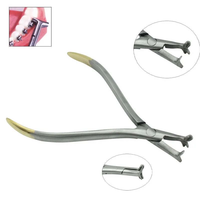 Dental Distal End Bending Plier Orthodontic NiTi Arch Wire Bender Forceps Dentistry Archwire Cinch Back Pliers