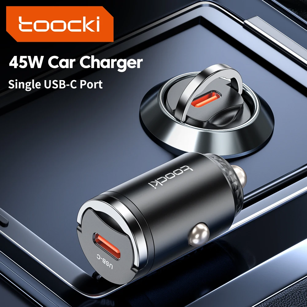 Toocki 33W USB C Autolader voor Samsung S23 S22 S21 Xiaomi Huawei POCO QC PD Snel Opladen Auto telefoon Oplader voor iPhone Serie