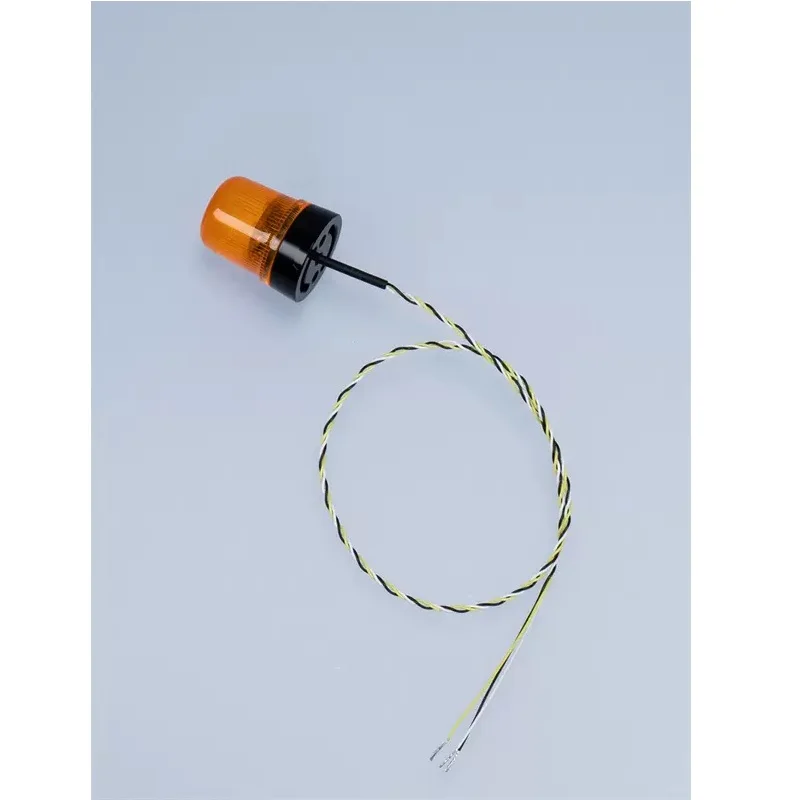 Escala 1:14 led lâmpada de engenharia de luz rotativa de 360 graus para caminhão basculante tamiya rc 770s r620 benz man tgx carro