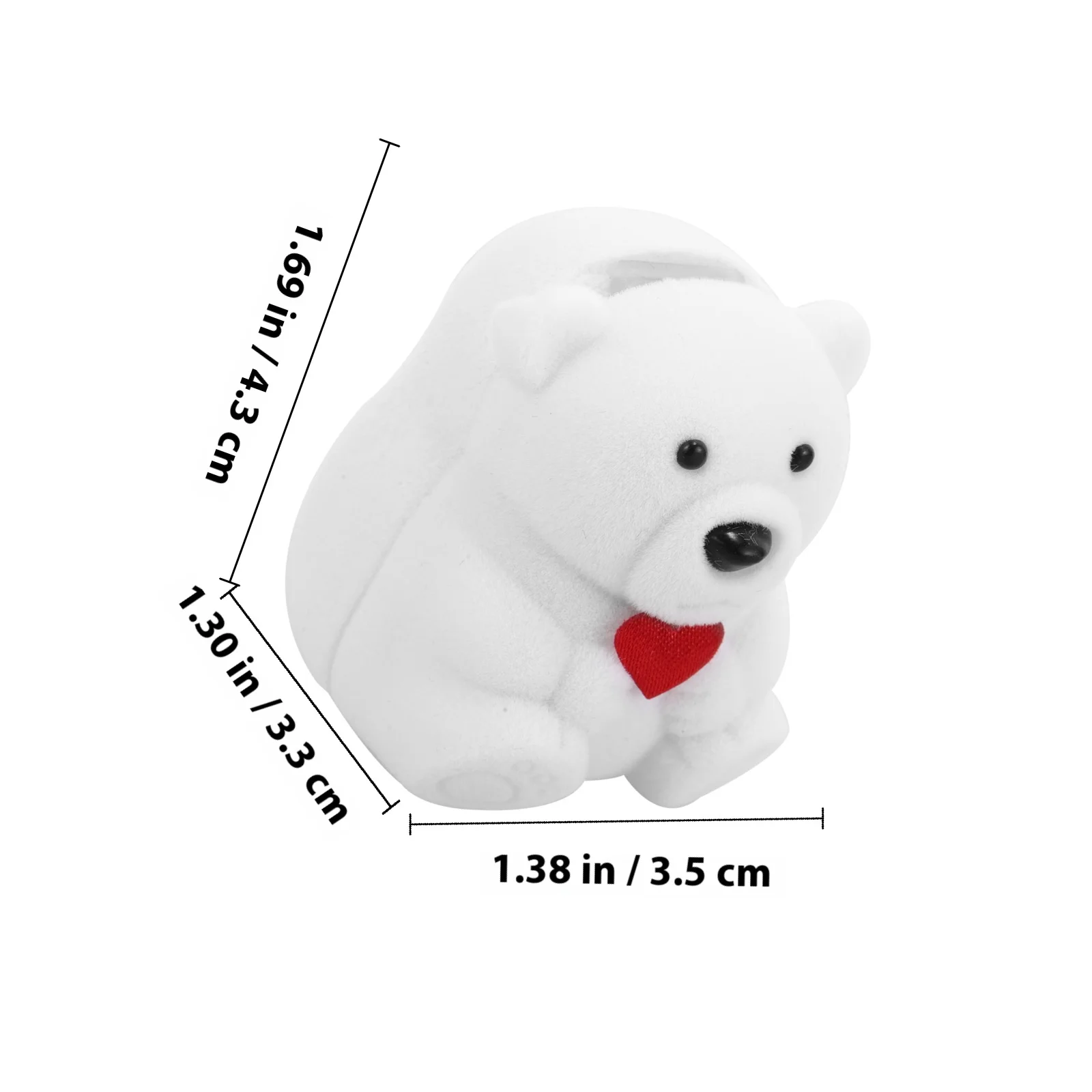 Рисунок 6 - Коробка для колец в форме медведя