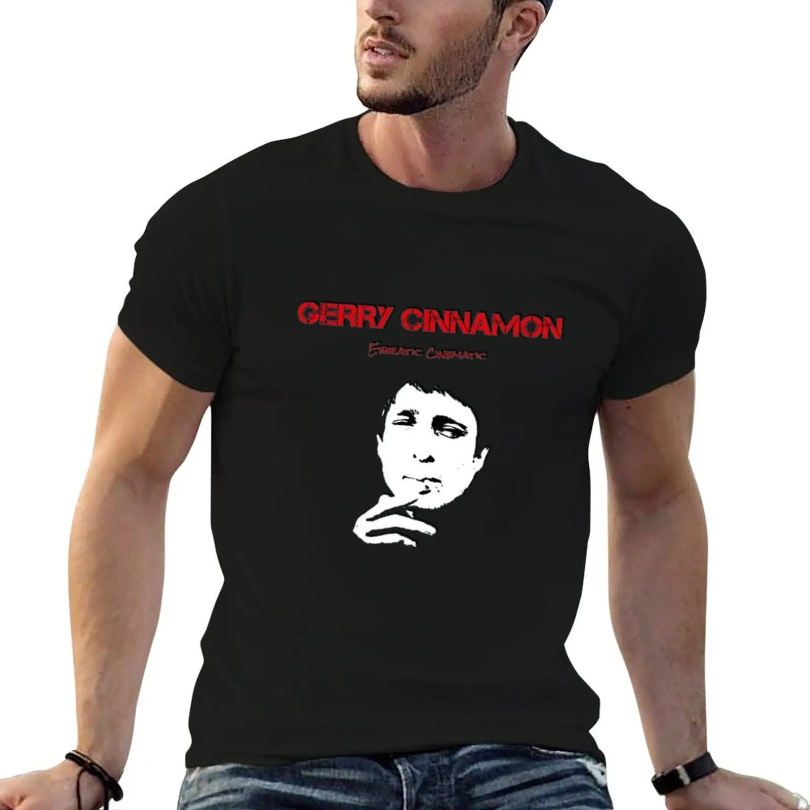 

Gerry Cinnamon T-Shirt man t shirts graphic funny t shirts cotton T-Shirt