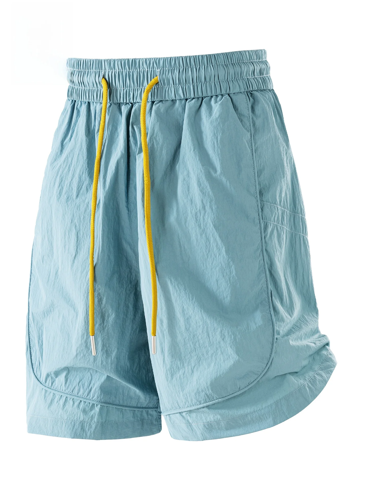 

Летние мужские спортивные брюки из ледяного шелка Izzue: быстросохнущие, свободные, повседневные, средней длины, с завышенной талией, для активного отдыха, модные и удобные...