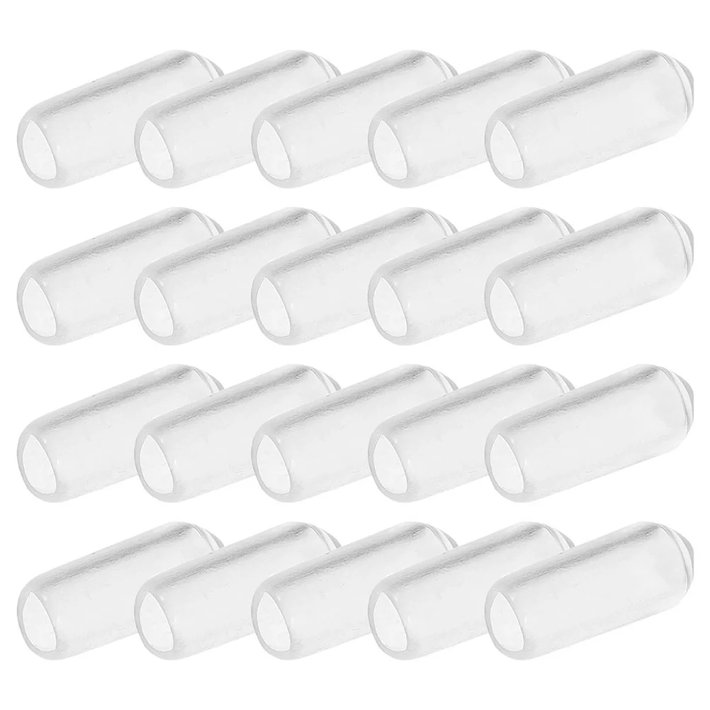 

200 шт., заглушки для резинки для волос, резиновые насадки для повязки на голову, сменные чехлы, прочные аксессуары «сделай сам», удобные резиновые концы