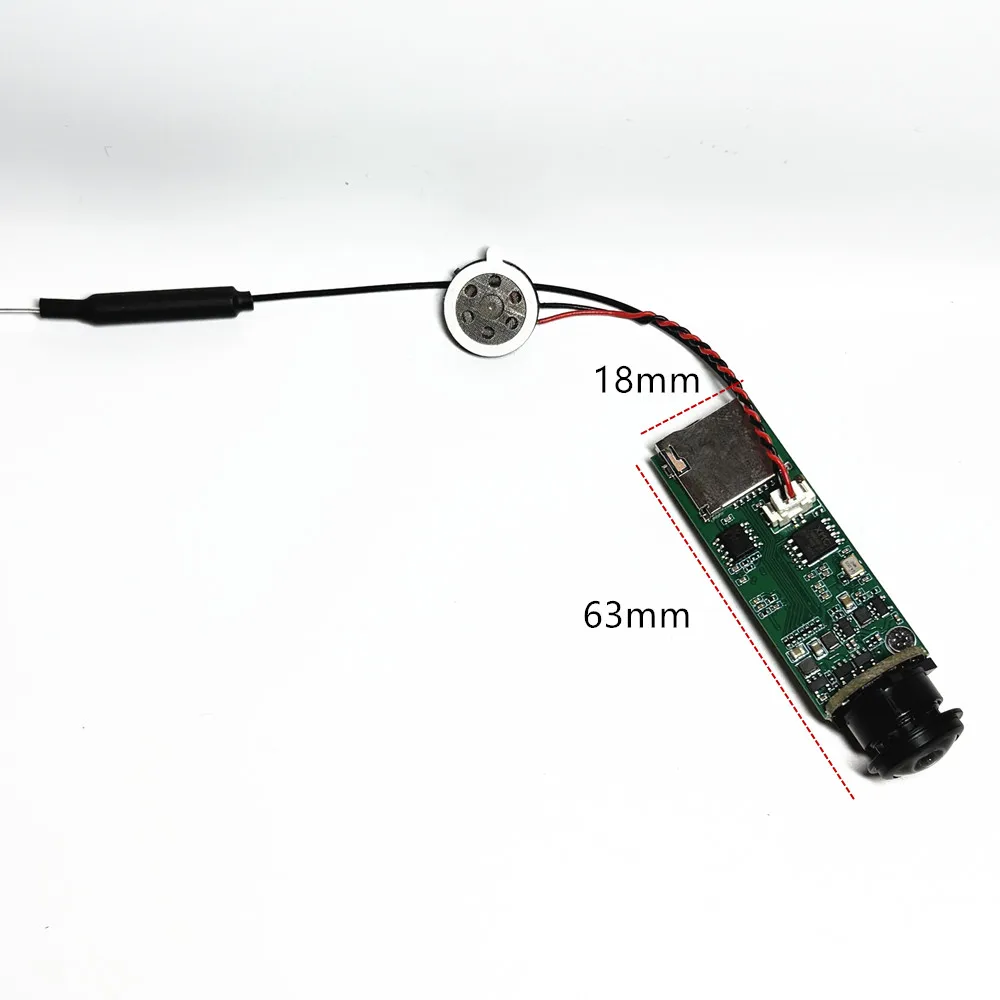 HD WiFi Mini Camera DIY Module Home office Security Nanny Cam Alarm Remote viewing, Miniature Camera with Motion Detection, App