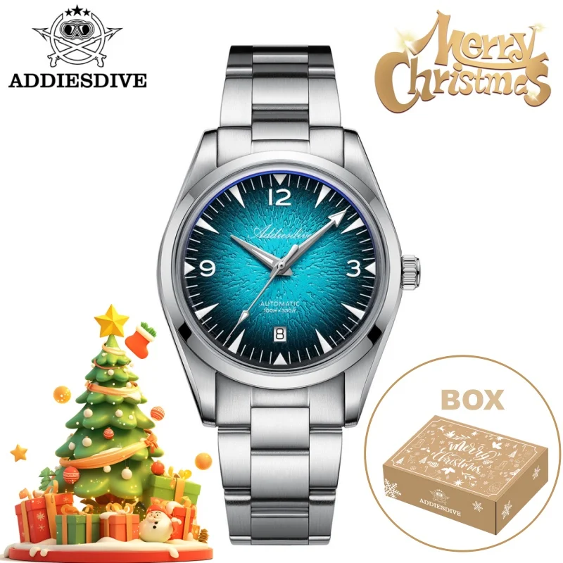 

ADDIESDIVEWatch For Men Christmas Gift Luminous 100M Waterproof AD2508 316L Stainless Steel 8215 Automatic Mechanical Watch