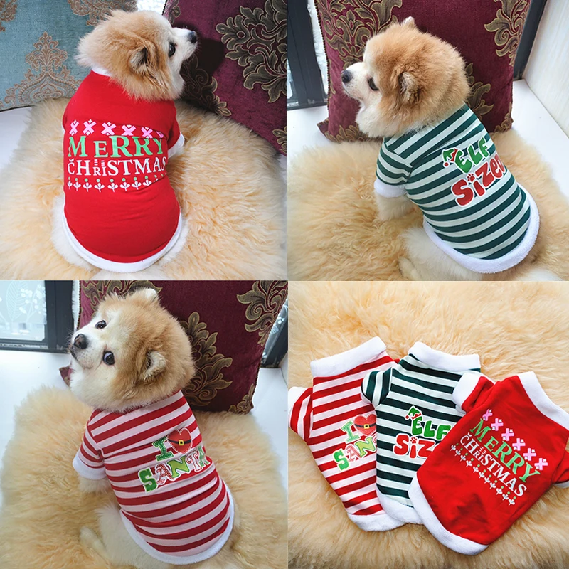 ペットのクリスマス服,犬の服,中小犬のコスチューム,フェスティバルパーティー用品