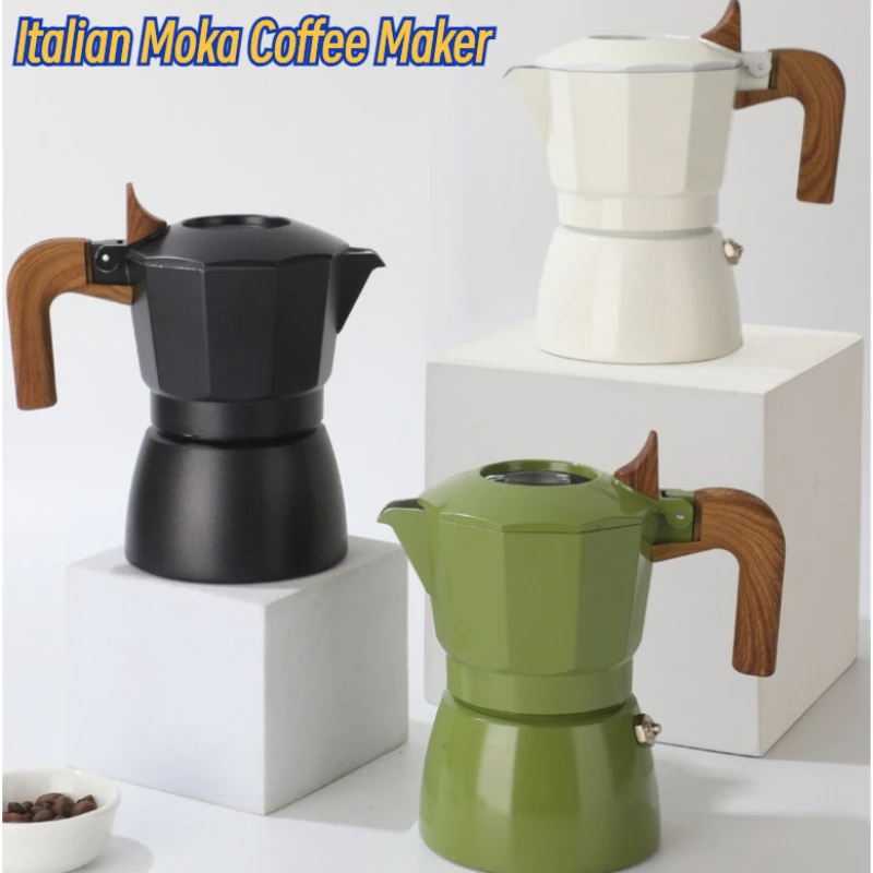 

Italian Coffee Machine,Aluminium Stove Top Italian Coffee Machine Moka Pot,Milano Stovetop Espresso Maker Moka Pot Accessories