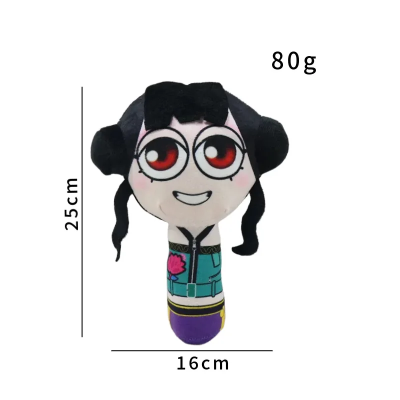 Anime Kpop démons chasseurs peluche mignon violet tigre noir chapeau pie avec 3 yeux monstre chasse fille groupe en peluche pour les Fans cadeaux