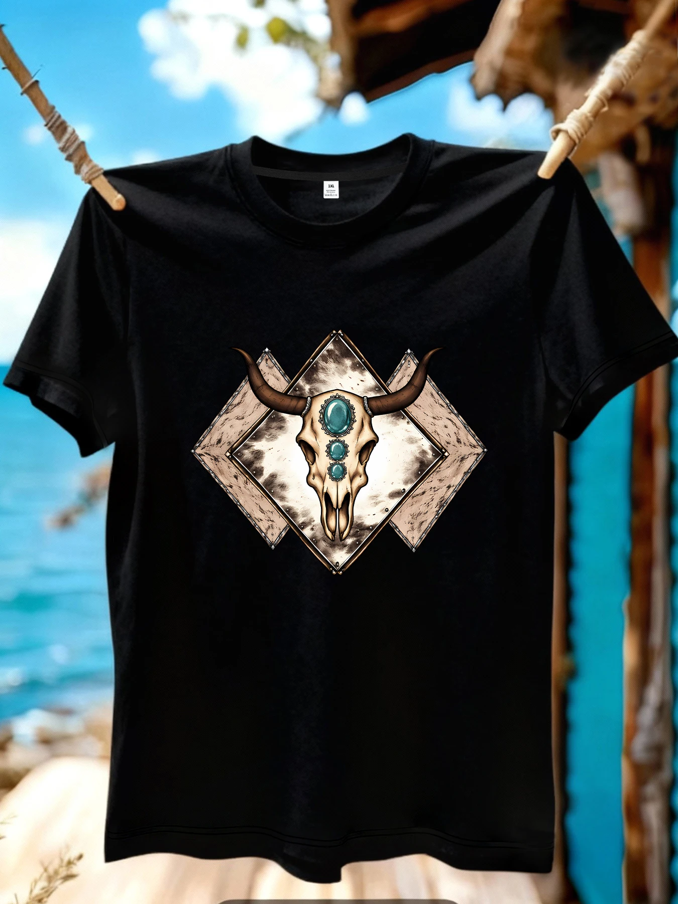 

【JYDX1173】Creative printing plus size women's T-shirt summer casual street fashion women's Joker short sleeve T-shirt