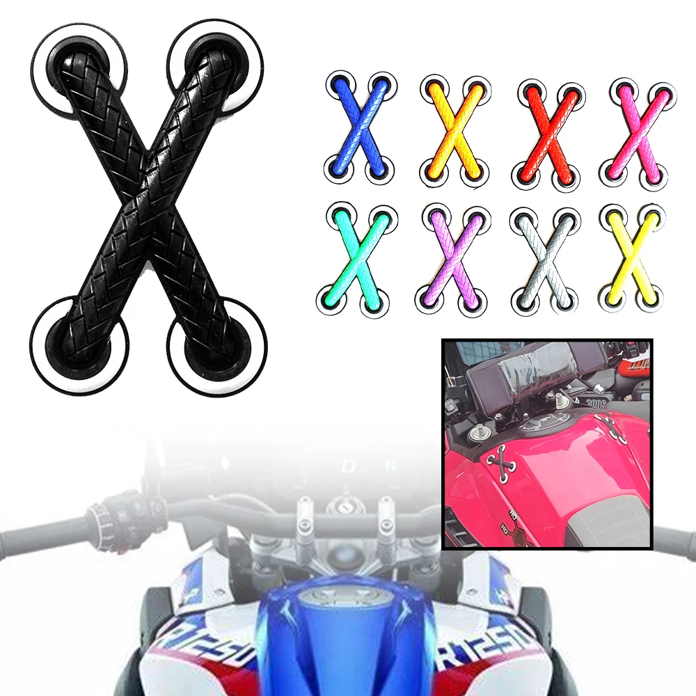 Motorcycle Body Scratch Decoration Decal 3D Creative Shoelaces Sticker Fit For BMW R1250GS R1200GS LC ADV F850GS F900GS F750GS