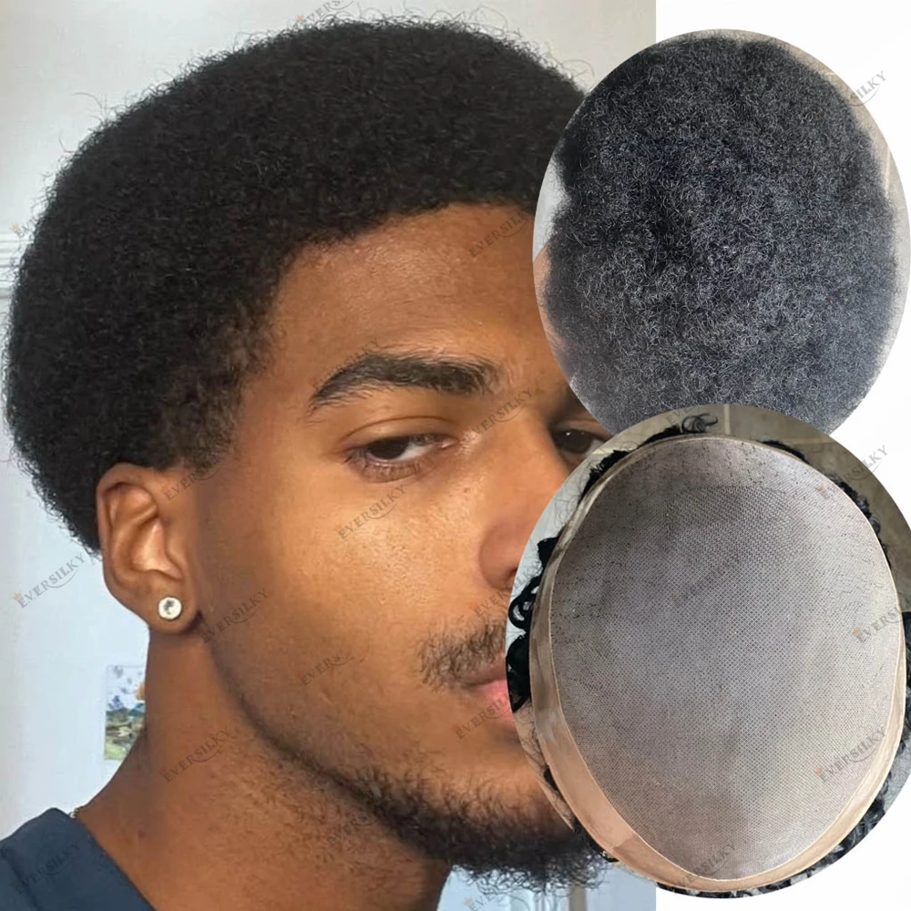 

Недорогие мужские протезы волос из натуральных черных волос (4 мм, 6 мм) на монобазе NPU, размеры 5x7, 6x9, 7x10