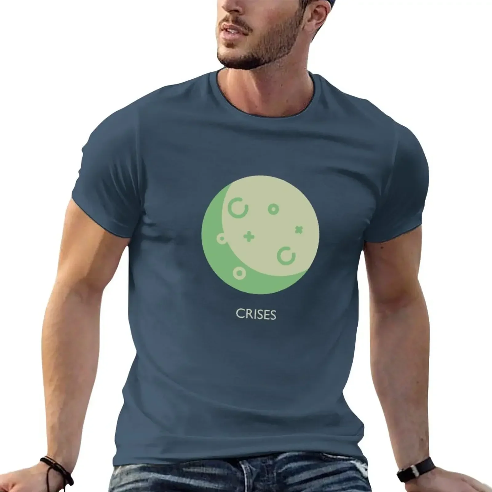 

Crisis - футболка Mike Oldfield, футболка с короткими рукавами, быстросохнущие топы больших размеров, мужские футболки