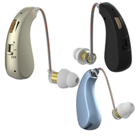 Rechargeable Hearing Aid Mini Adjustable Tone 2025 Best Sound Amplifier Portable Deaf Elderly BTE Hearing Aids
