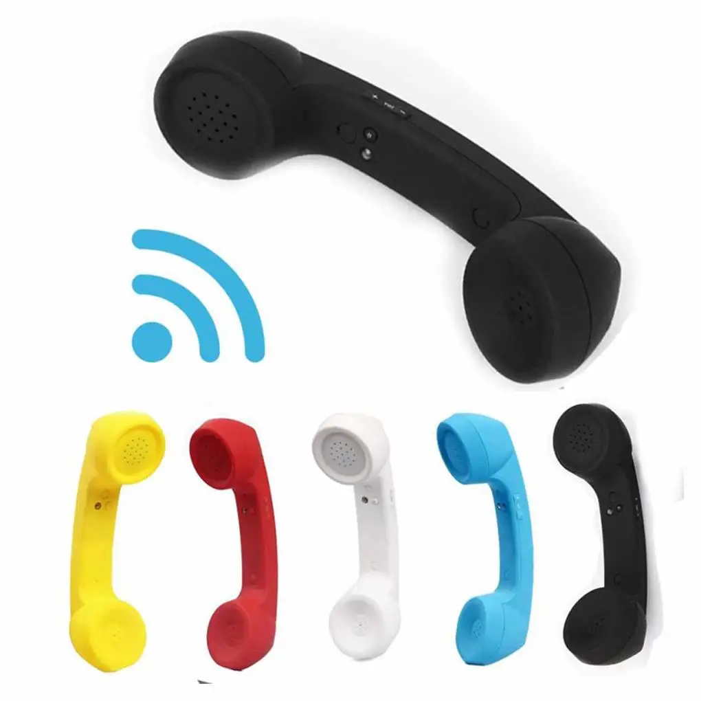 Bluetooth-compatible Wireless Telephone Handset Lightweight Phone Headset Receiver Headphones Quick Connection