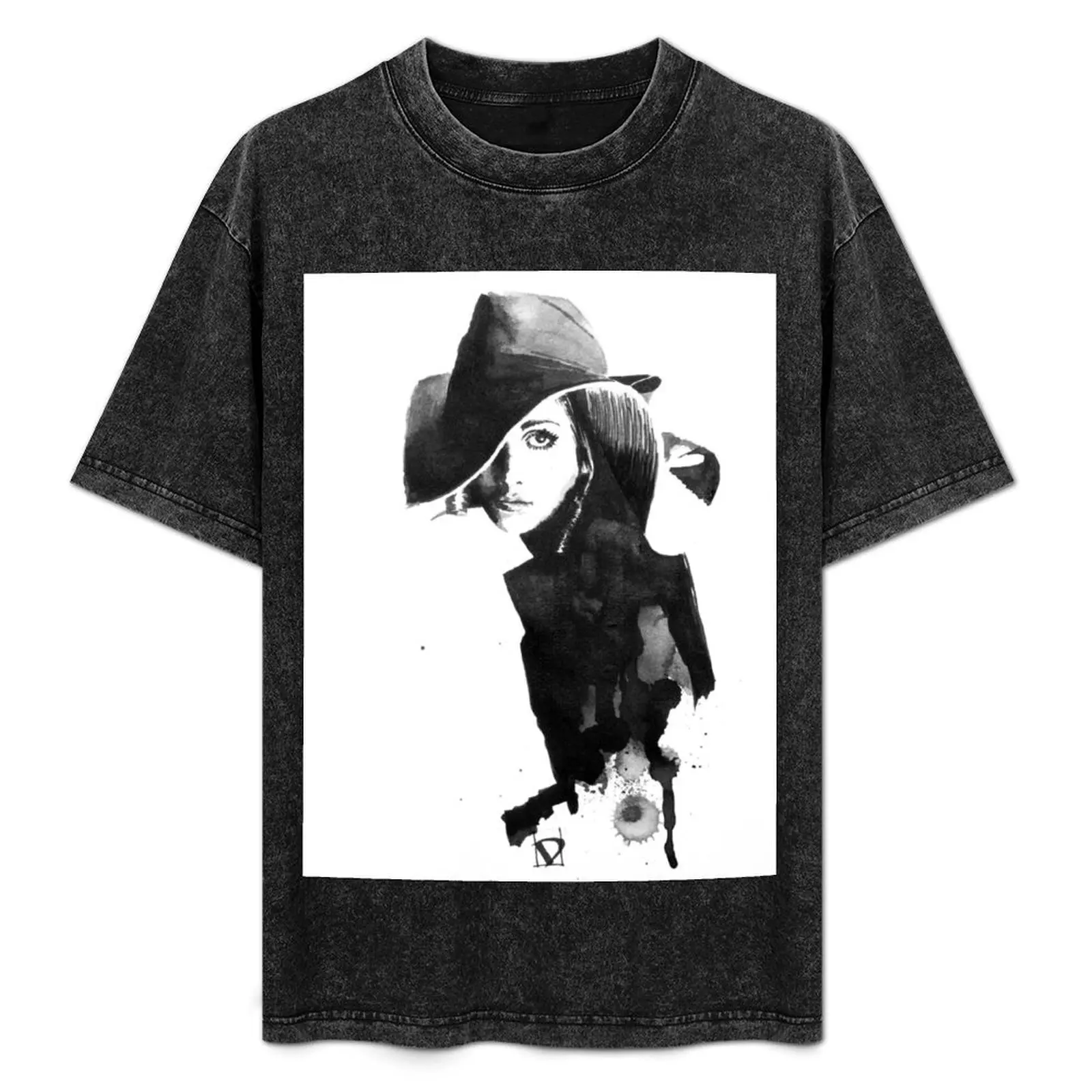 

Twiggy T-Shirt Plus Size Loose Short Sleeve Top