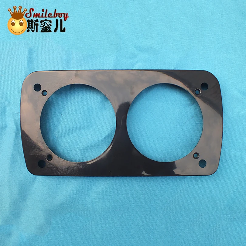 Smile Boy face mask decorative cover for ice cream machine, black plastic face mask cover, suitable for Guangshen and CARPIGIANI