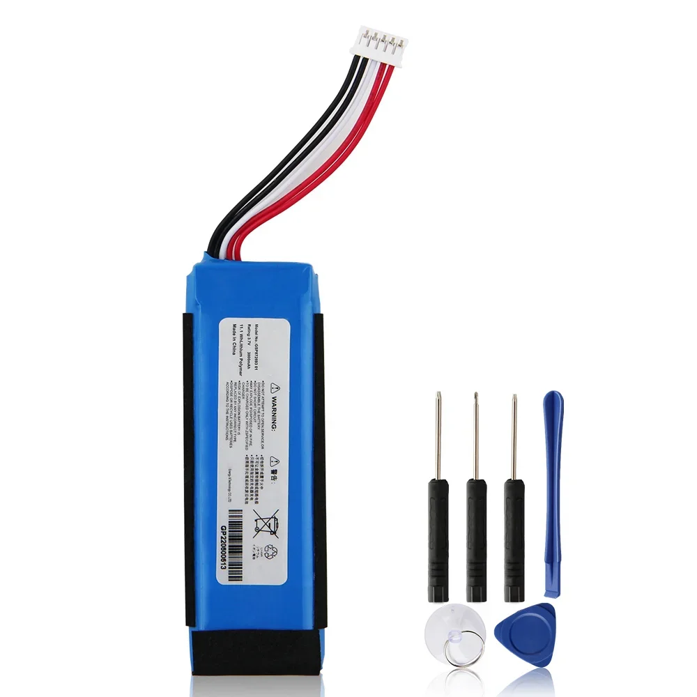 Replacement Battery GSP872693 01 For JBL Flip 3 Flip3 GSP872693 01 New High Quality Batteries With Tools