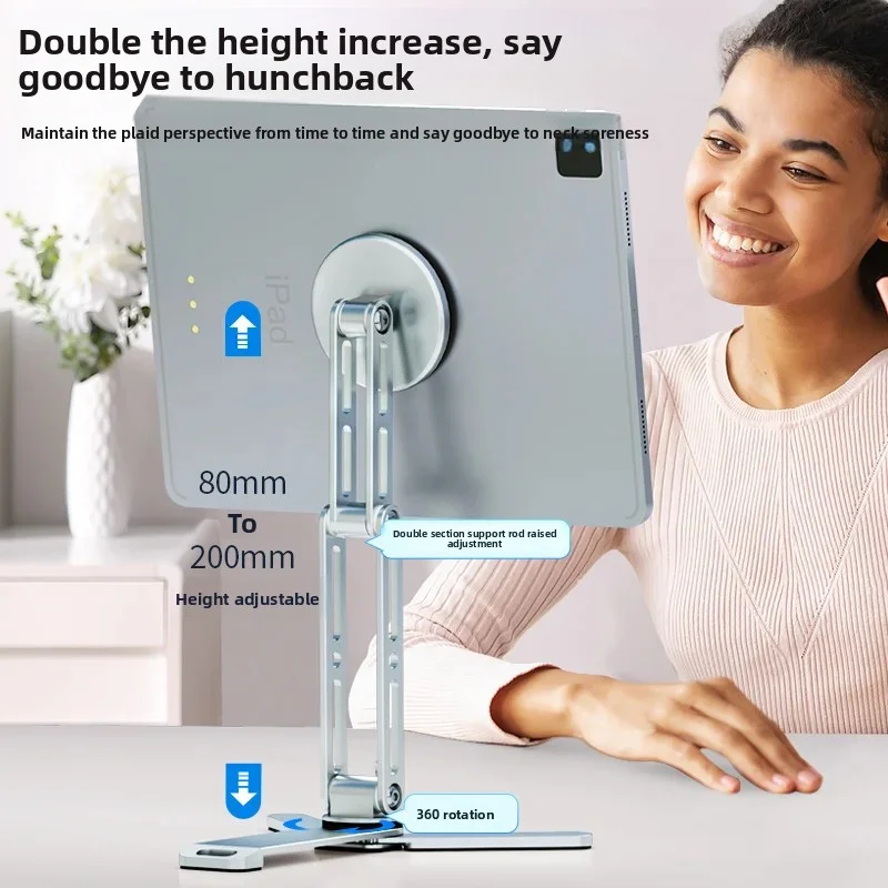 Fuerte soporte magnético para Selfie para Xiaomi, Samsung, Huawei, soporte magnético de escritorio para Apple 17, 16, 15, 14, 13, accesorios de la serie