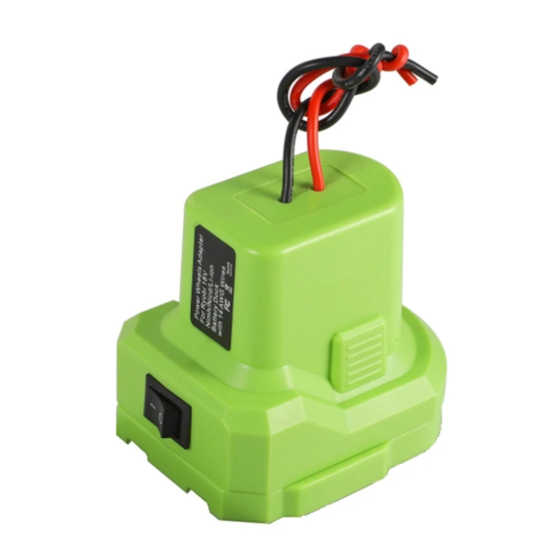 Power Wheel Adapter Replacement Parts For Ryobi 18V Li-Nimh Battery Dock Power Connector 14 AWG DIY Adapter Tool P108 P107 P102