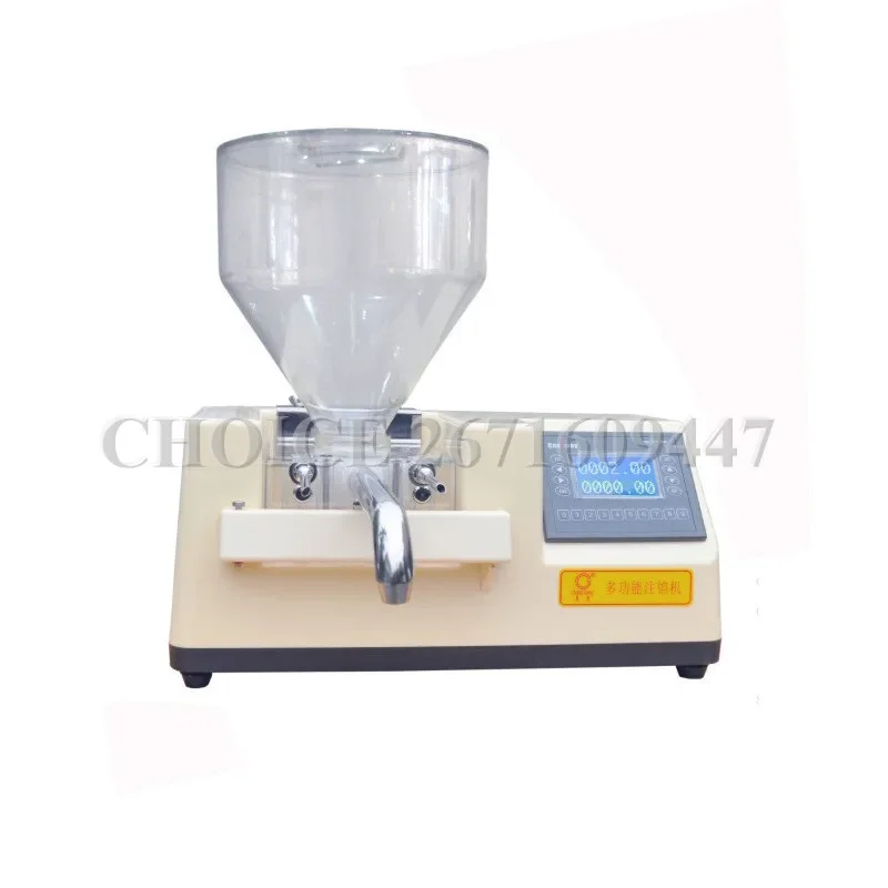 

Automatic Commercial Fruit Jam Injector Tabletop Cup Cake Bread Donut Cream Jar Filling Machine