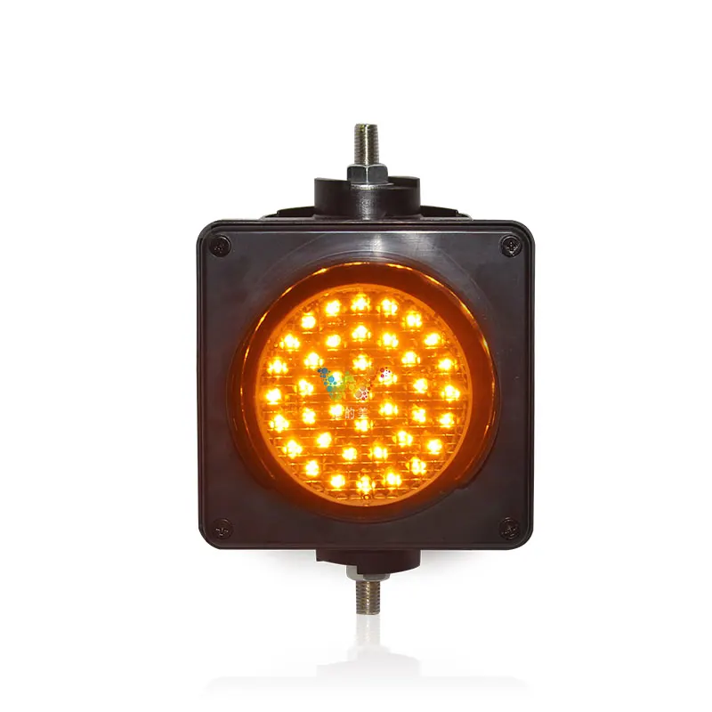 DC12V DC24V AC85-265V Colored Lens 100mm Mini LED Traffic Signal Light School Teaching Guide light