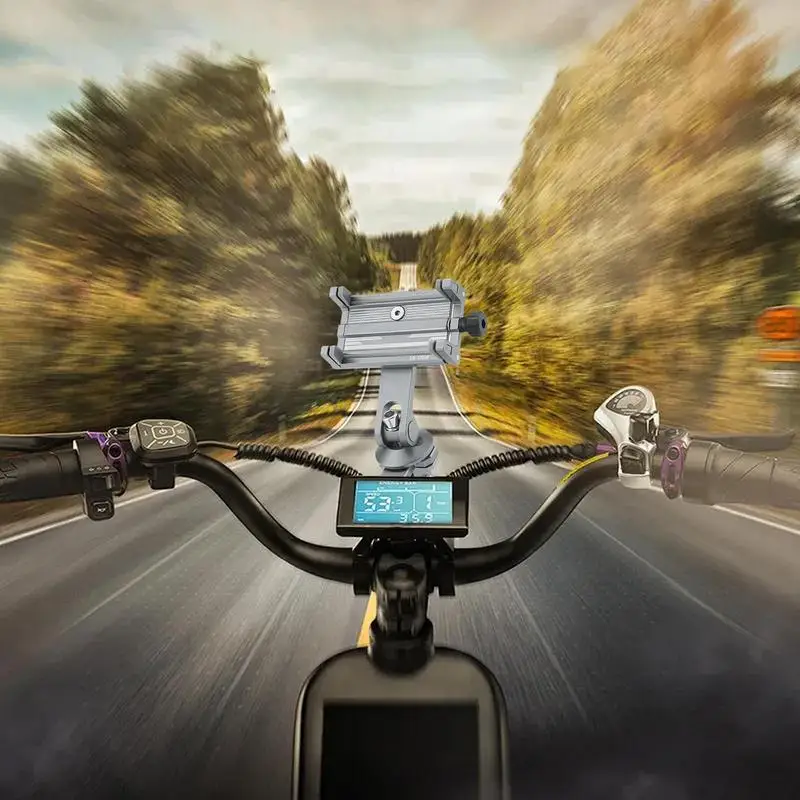 Держатель для телефона на руль мотоцикла, держатель для телефона на руль велосипеда, крепление для телефона на руль велосипеда из алюминиевого сплава