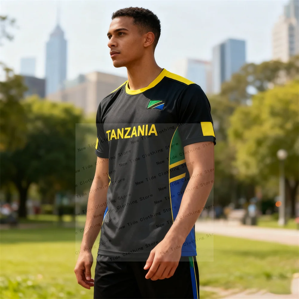 

Men's Tanzania Football Fan Jersey T-Shirt - Essential for Fans, Must-Have for Enthusiasts, Ideal for Game-Day & Casual Wear