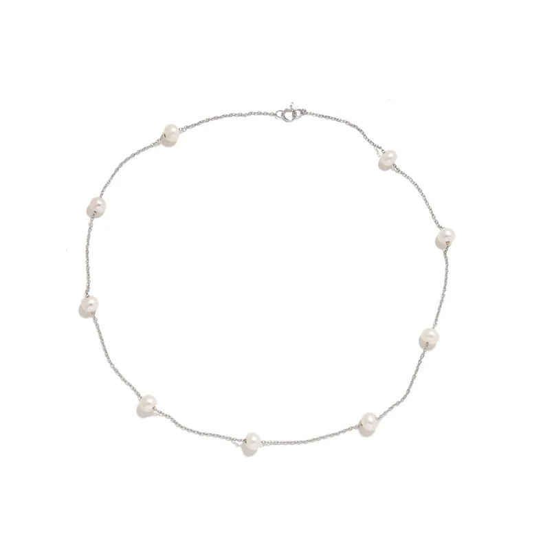 

CLASSIC 17" 8-9MM SOUTH SEA WHITE PEARL NECKLACE