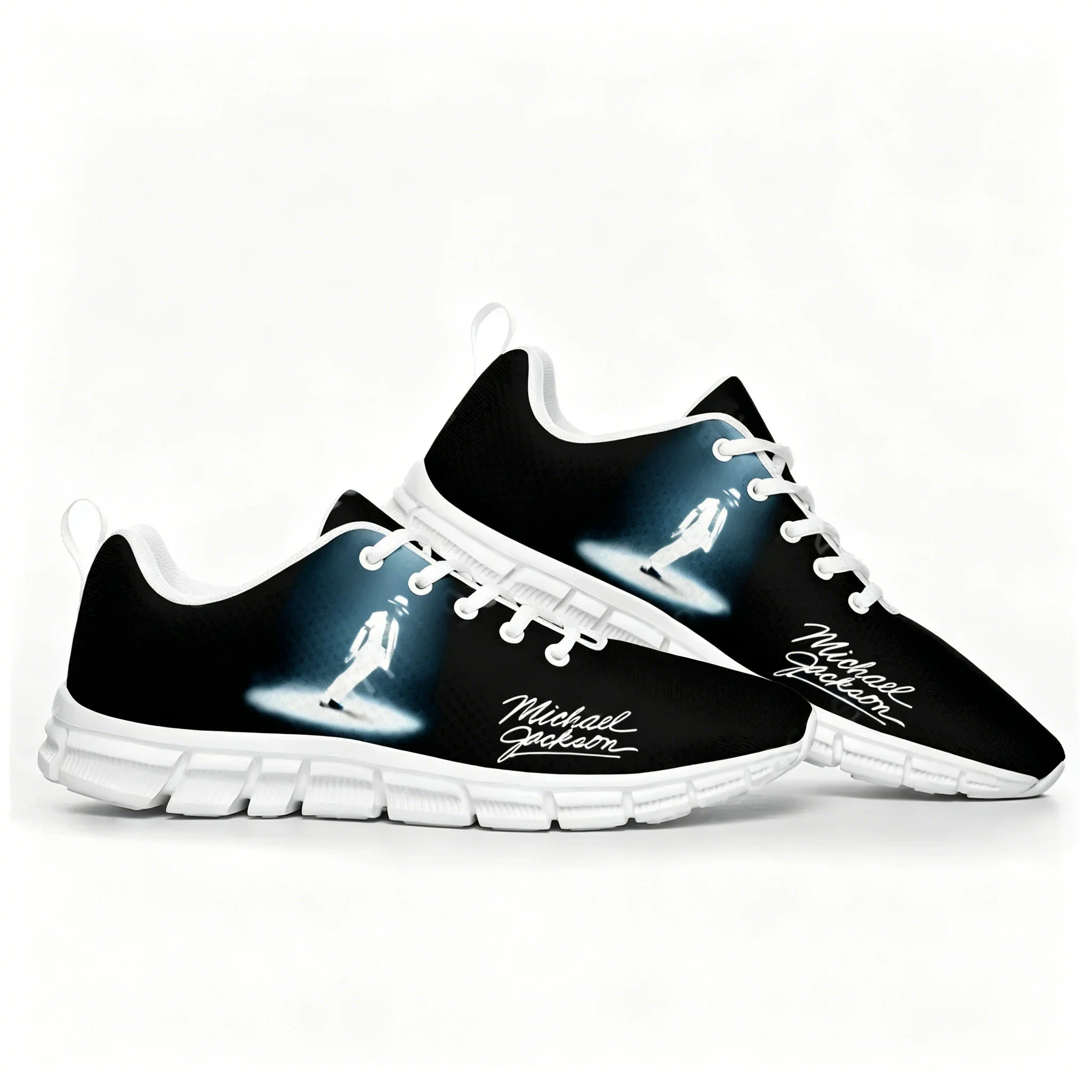 

Michael Jackson Pop Singer Dancer Sports Shoes Mens Womens Teenager Breathable Sneakers Custom High Quality Couple Shoes