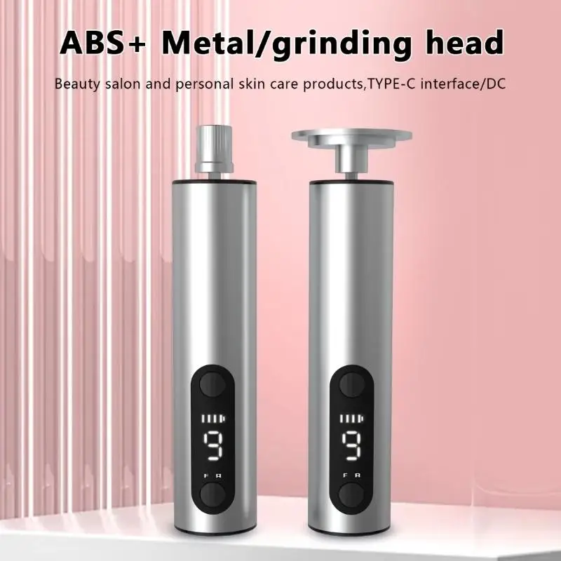 9 Adjustable Speed Electronic Callus Device With Polishing Pads