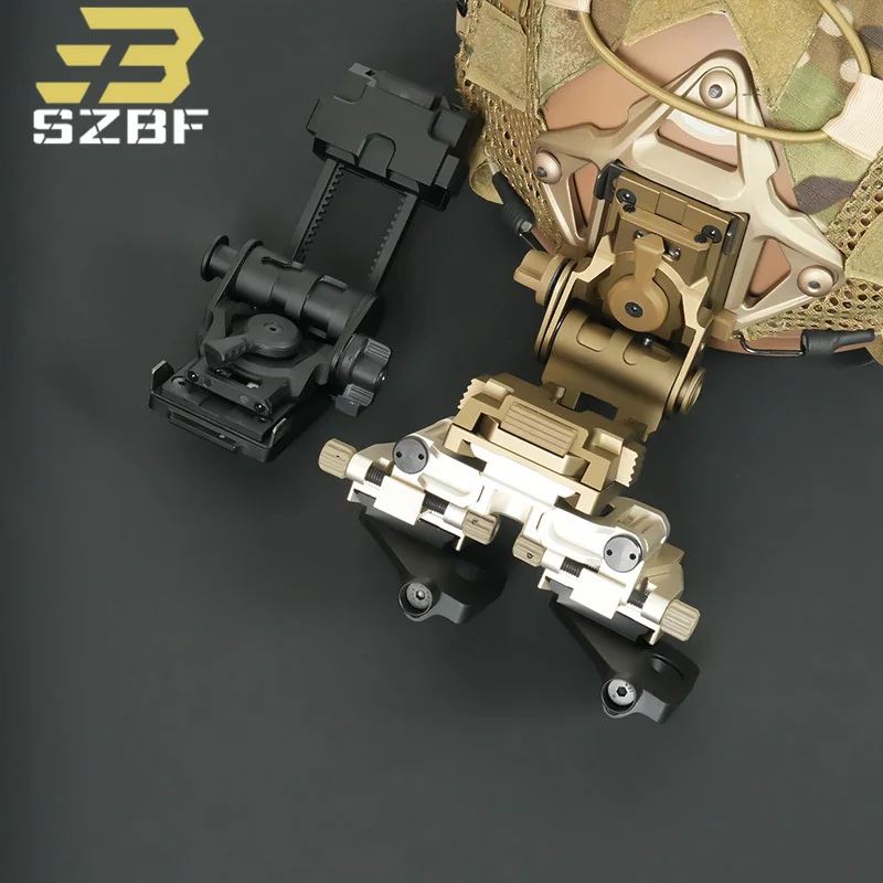 

New Tactical NVG L4G24-B L4G24 Helmet Mount Bracket Fast Adjustable PVS14 Night Vision J Arm Mount Binocular Bridge Adapter Set