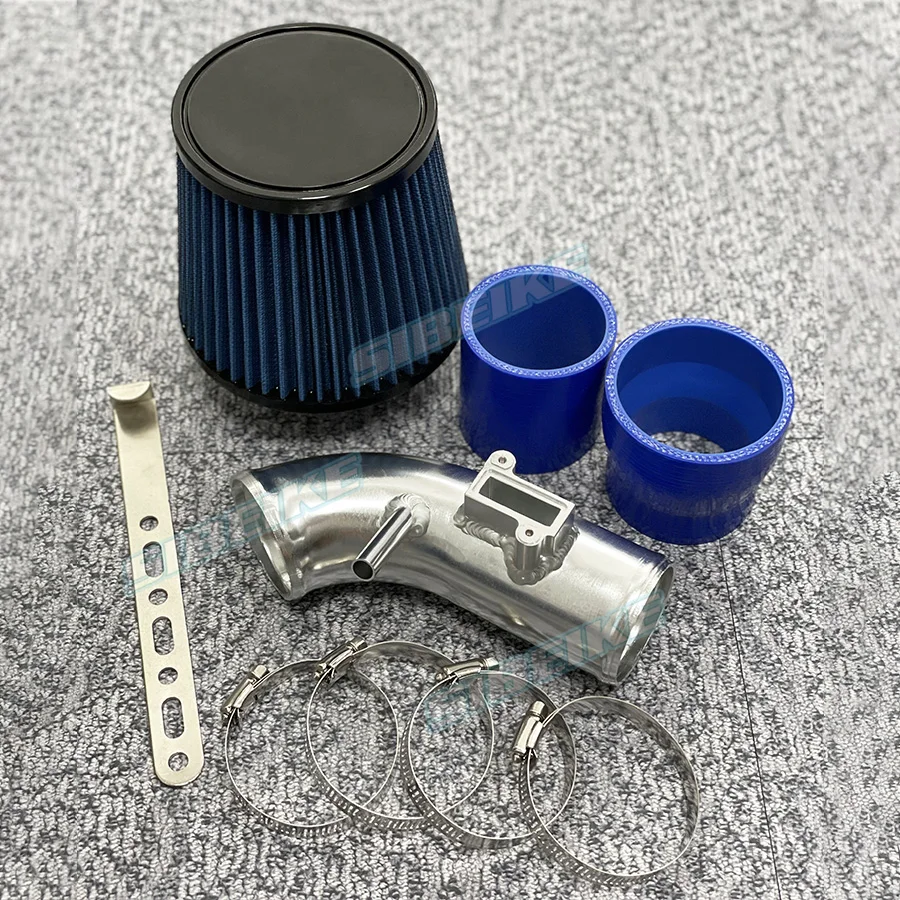 Aluminum Cold Air Intakes Pipe Silicone hoses Kit With Air Filter Fit For Honda FD1 08-11