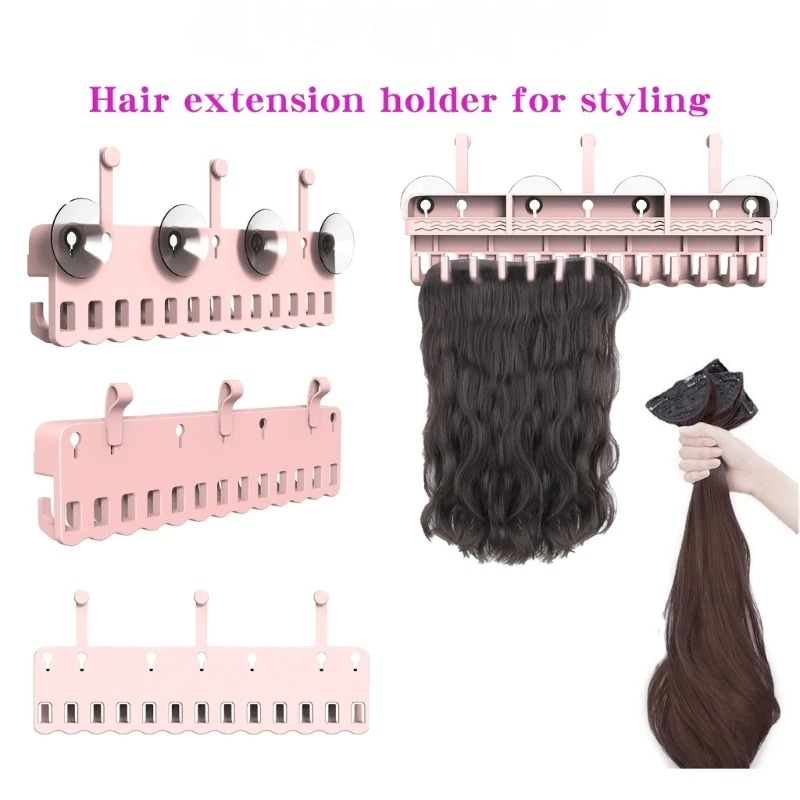 

New Multifunctional Wigs Display Stand Holder Hair Extension Holder for Salons Home Bathroom Practical Wigs Styling Display Rack