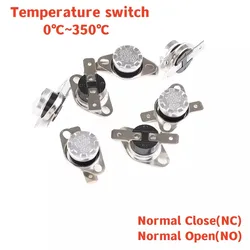 KSD301 Bimetal thermostat 0C~350C Temperature Switch Thermal Control 75C 85C 95C 105C 125C 135C 145C 180C 250C 300C 350C Degree