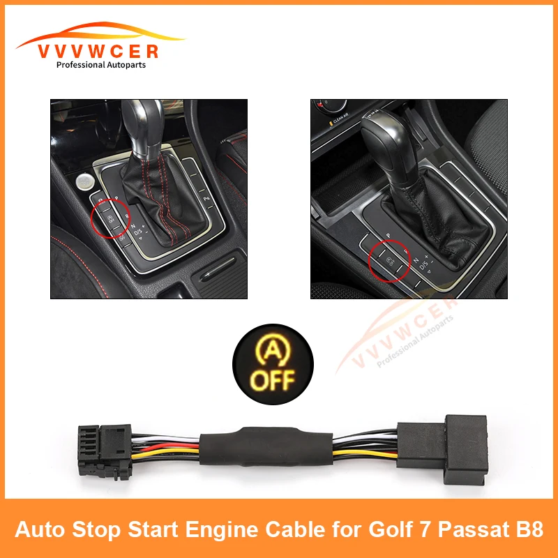 Sistema de arranque automático para coche, Cable cancelador de parada para VW Golf 7 7,5 Passat B8 Jetta SEAT, POLO Atlas