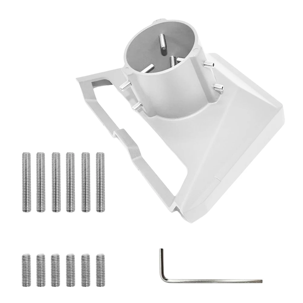 Per Starlink Gen 3 Adattatore per tubi Palo di montaggio sul tetto Connettori per tubi Staffa satellitare per Starlink Gen 3 Piatto standard