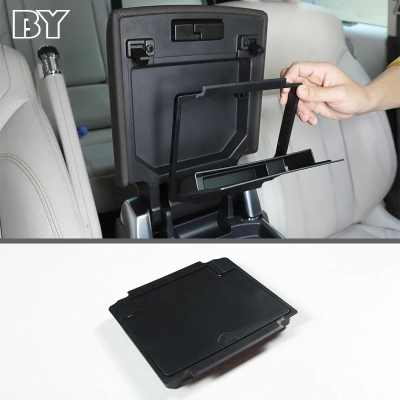 

Car Center Console Hidden Storage Box For Land Rover Discovery 5 LR5 2017-2020 Armrest Hidden Organizer Auto Accessories