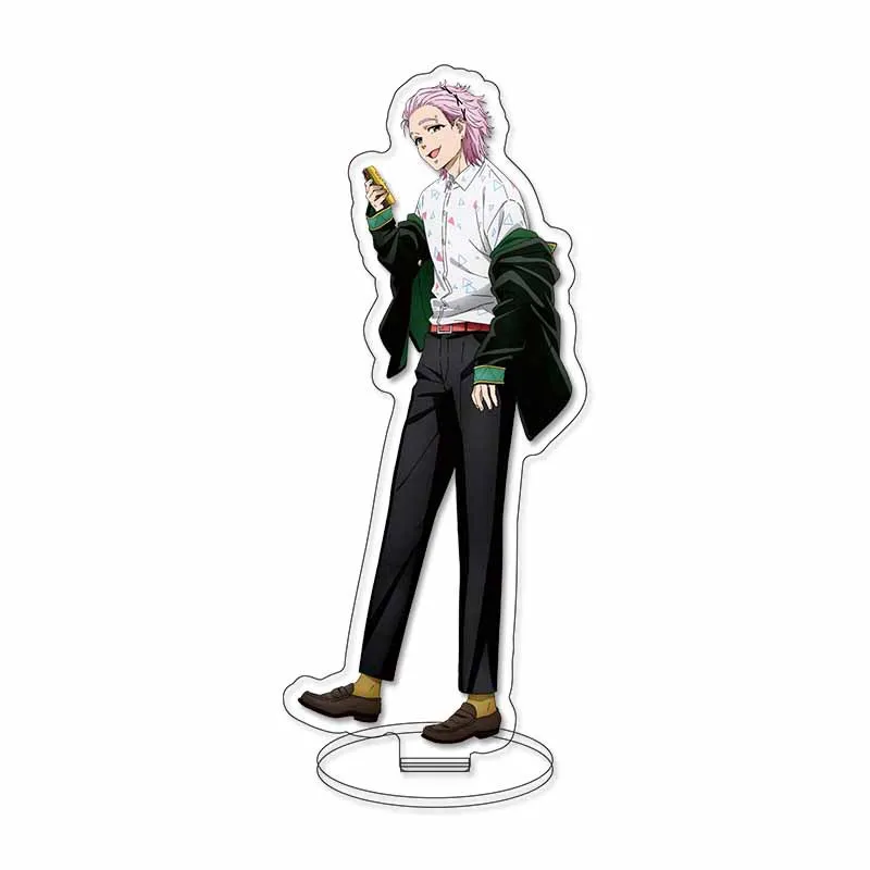 15cm Cartoons Sakura Haruka Nirei Akihiko  Hiiragi Toma Cosplay COSTUME Figure Badge Stand Plate Halloween Prop Accessories