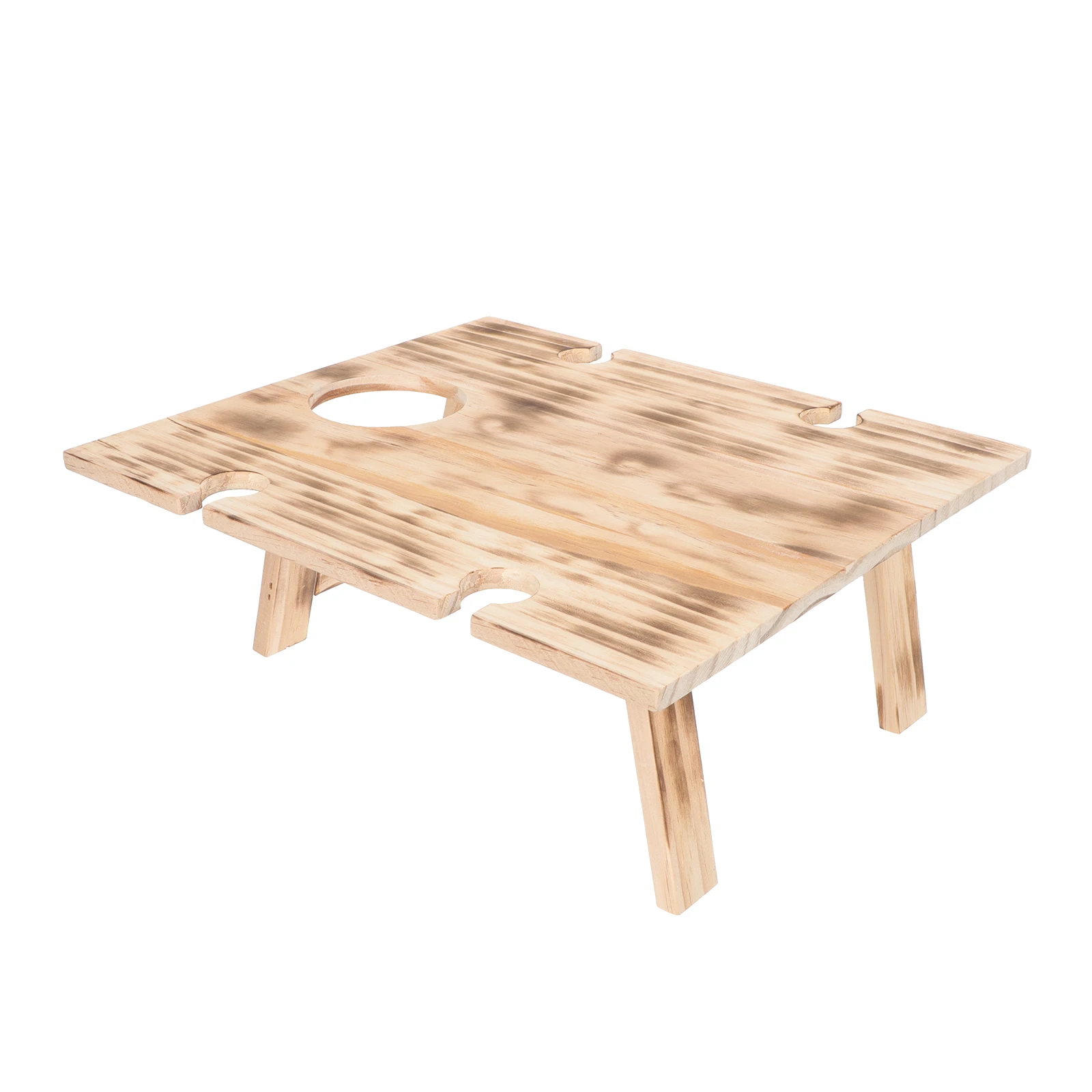 

Портативный складной стол для пикника, уличный деревянный стол для кемпинга, путешествий, легкий, прочный, удобная установка, складное хранилище