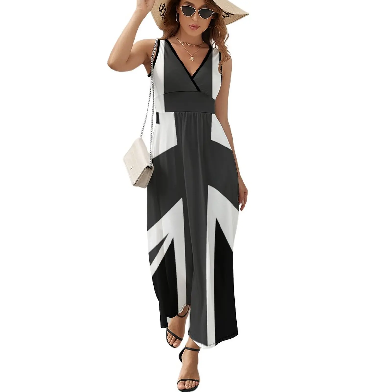 

Black Jack Sleeveless Dress summer outfits for women 2023 women's luxury party dress sexy dress for women