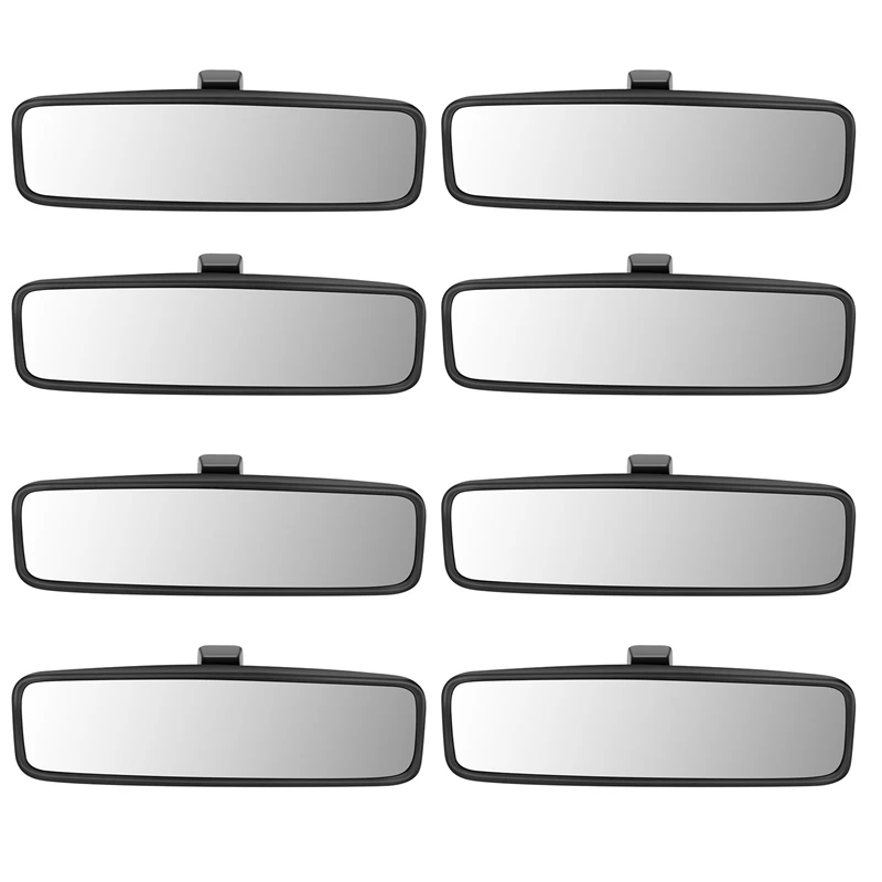 

8X Car Interior Rear View Mirror Replacement 814842 For Peugeot 107 206 106 Toyota Aygo Citroen C1