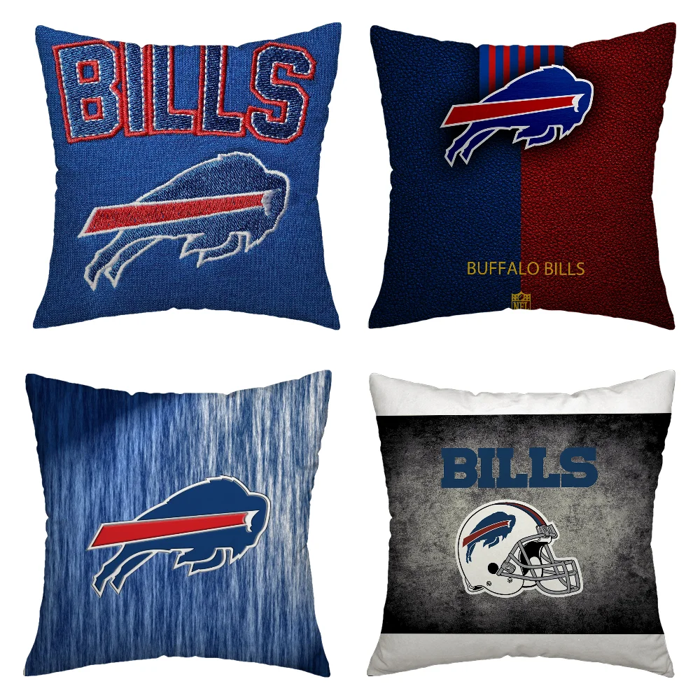 Decorative Pillows for Sofa Cushions Cover Buffalo Bills Throw Pillow Covers Luxury Living Room Decoration Home and Decoration