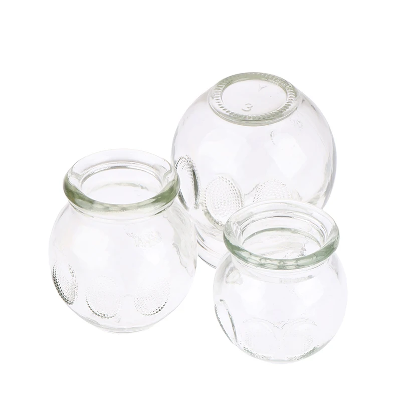 1pcs Vacuum Cupping Massage Jar Cans Chinese Medicine Physiotherapy Anti-Cellulite Suction Cups Body Massager Healthy Care