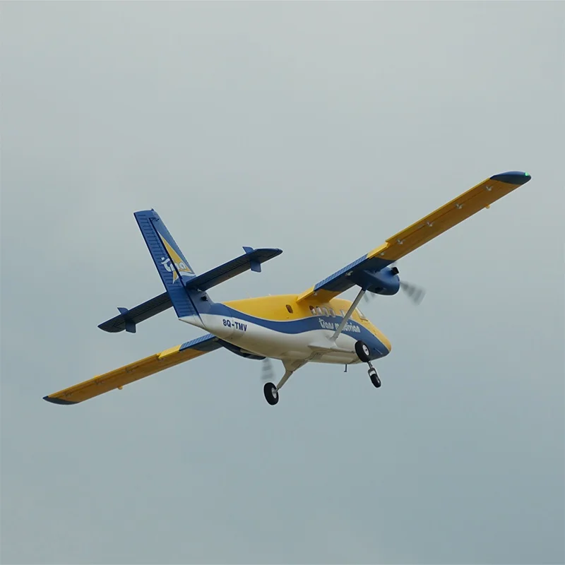 XFly DHC-6 طائرة شراعية برمائية 1800 مللي متر ثنائي قضاعة نموذجية احترافية للعب التنافسي ، مجموعة ألعاب هدايا للأطفال