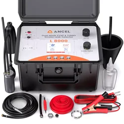 ANCEL L8000 Automotive EVAP Smoke Machine & Turbo System Test Dual Mode LCD Screen Built-in Air Pump Color LCD Screen