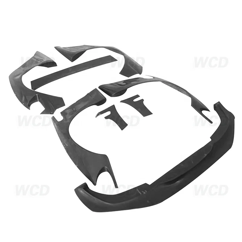 

Автомобильный широкий обвес для E46 Coupe Sedan, стекловолокно, передняя губа, заднее крыло, спойлер багажника FRP