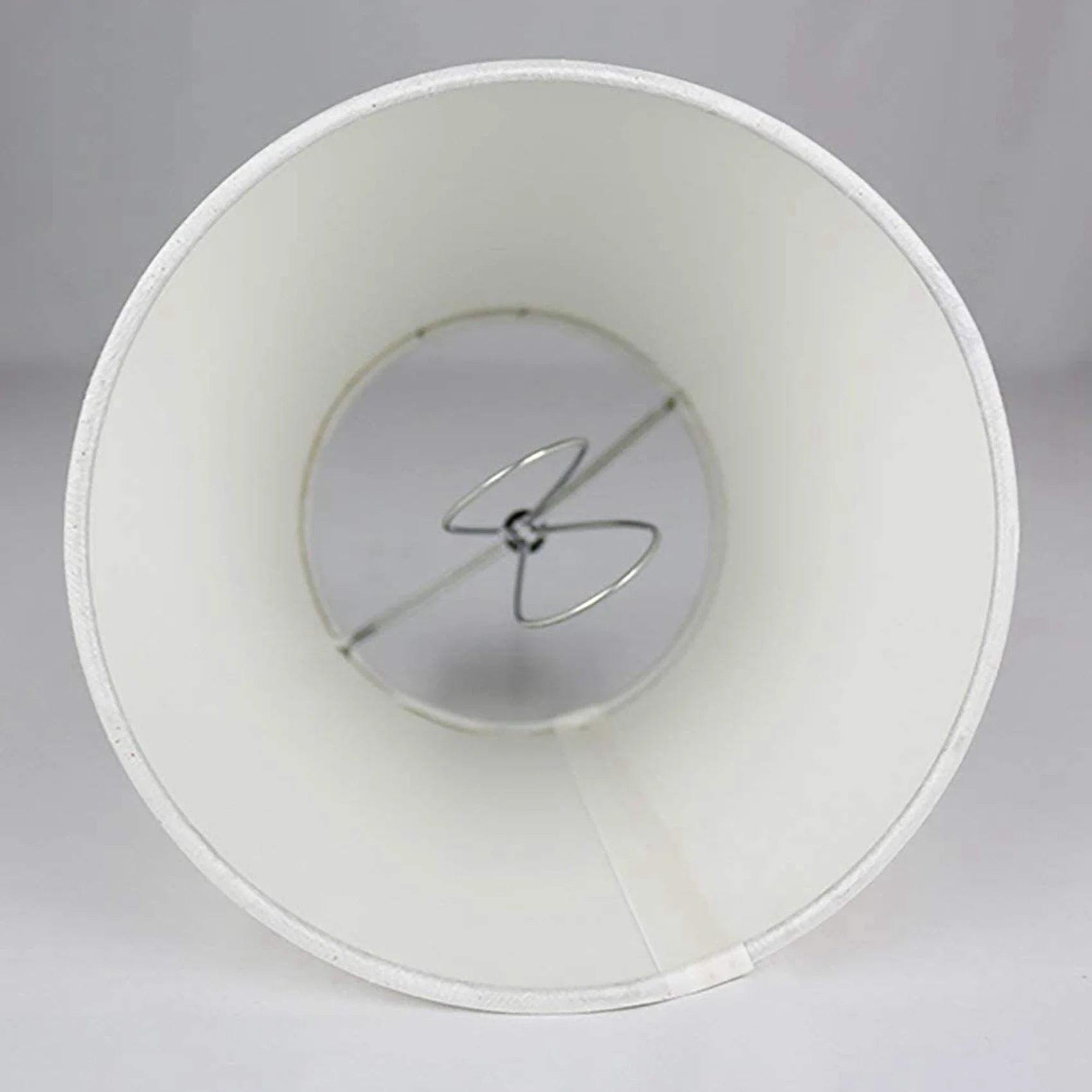 LICE-مجموعة مكونة من 12 مشبك من القماش الأبيض على ظلال مصابيح الثريا، بديل لثريا مصباح الجدار E14 ديكور المنزل