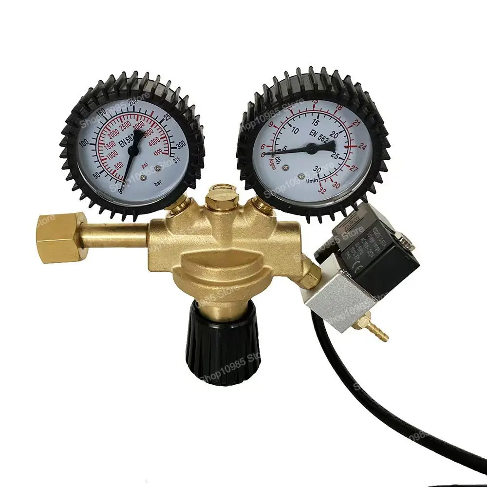 All-copper European nitrogen meter Carbon dioxide  Pressure reducer Acetylene decompression  Italian oxygen meter