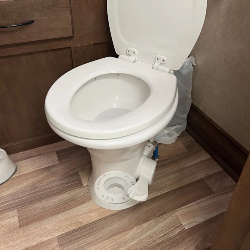 RV المرحاض الختم والمقبس متنقل المرحاض شفة عدة للمراحيض Dometic Thetford RV يستبدل 385345892 شفة 3 في 1 مجموعة #2