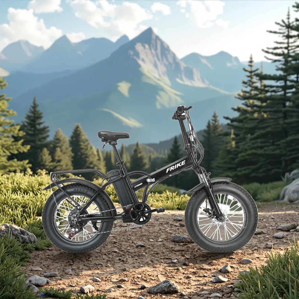 

City Electric Mountain Bike Brushless Wide Tire Folding